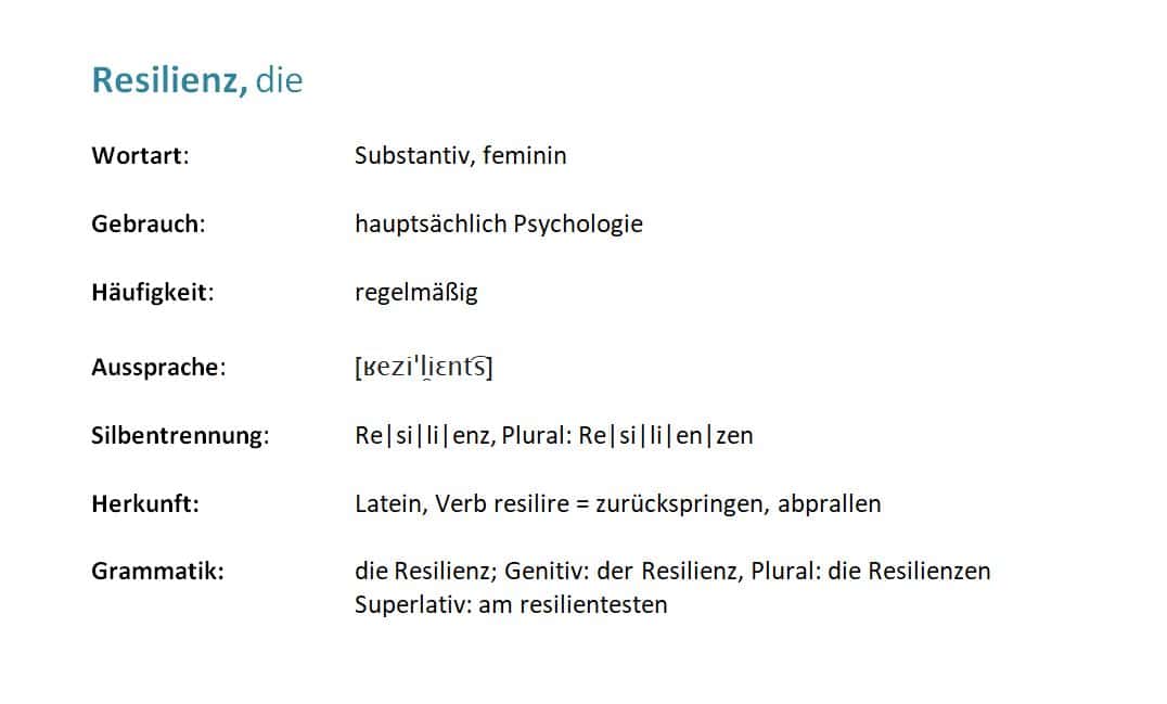 Kann man Resilienz lernen?
